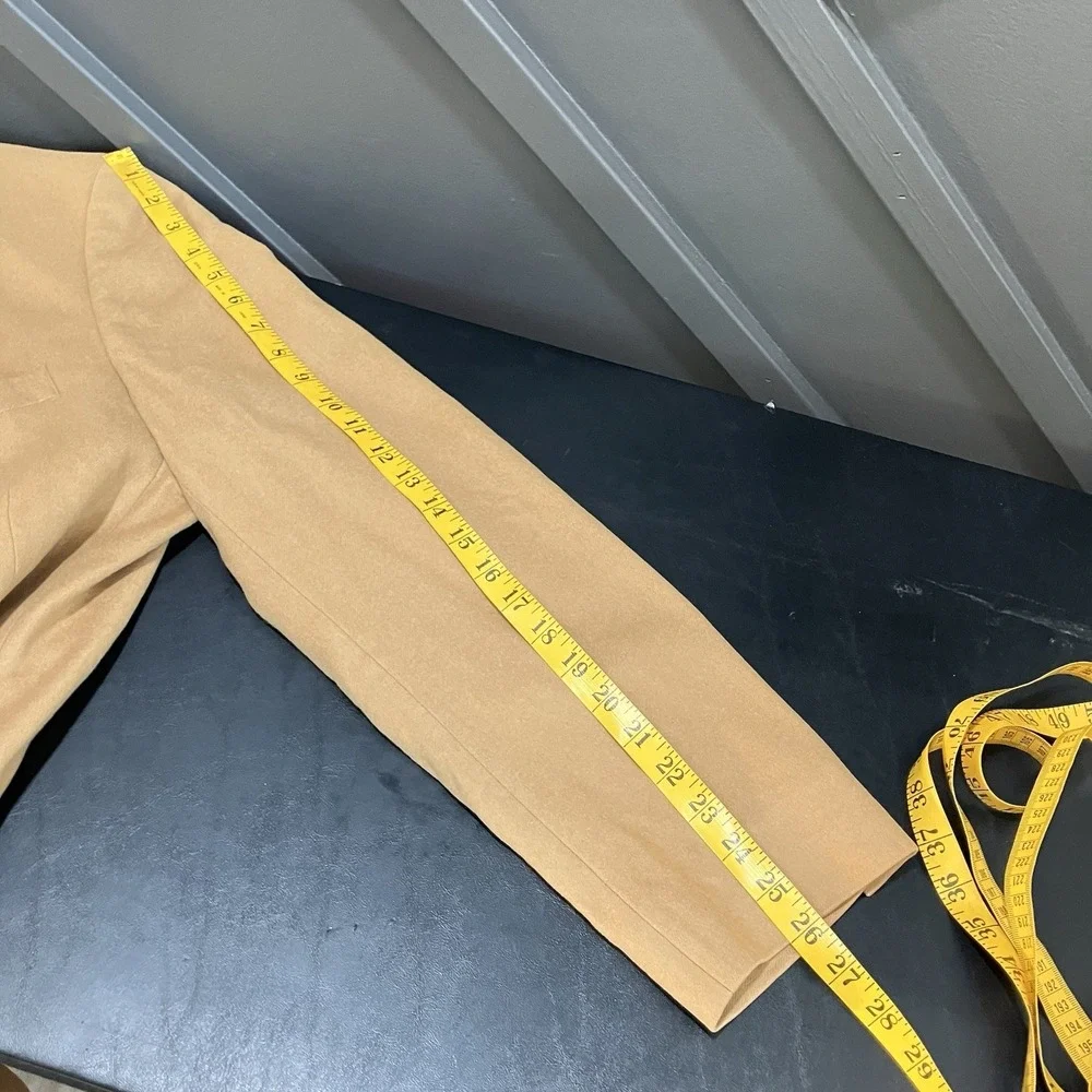 Hart Schaffner Marx Gold Trumpeter 100% Cashmere Sport Coat Blazer 44L Tan